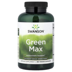 Swanson Green Max 180 Cápsulas Vegetais
