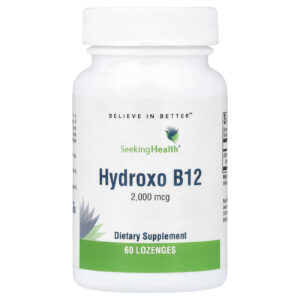 Seeking Health Hydroxo B12 2.000 mcg 60 Pastilhas