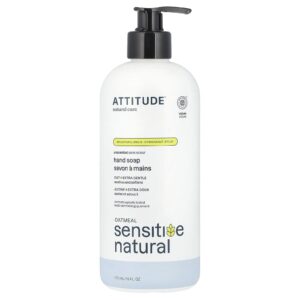 ATTITUDE Oatmeal Sensitive Natural Sabonete para as Mãos Sem Perfume 473 ml (16 fl oz)