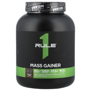 Rule One Proteins Mass Gainer Fudge de Chocolate 26 kg (573 lb)