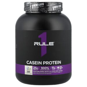 Rule One Proteins Proteína Casein Creme de Baunilha 18 kg (396 lb)