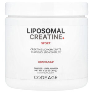 Codeage Sport Creatina Lipossomal em Pó Sem Sabor 150 g (529 oz)