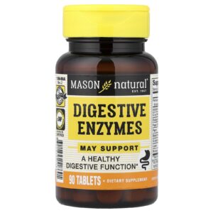 Mason Natural Enzimas Digestivas 90 Comprimidos