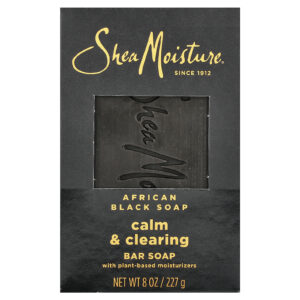 SheaMoisture Sabonete em Barra Preto Africano com Hidratantes à Base de Plantas 227 g (8 oz)