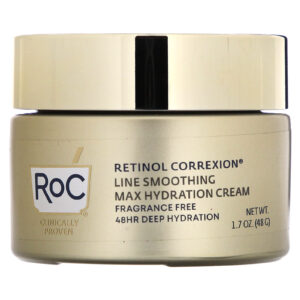 RoC Retinol Correxion Creme de Hidratação Máx. Sem Perfume 48 g (17 oz)