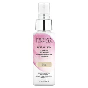 Physicians Formula Rosé All Stay Spray Iluminador Fixador Sem Álcool 100 ml (34 fl oz)