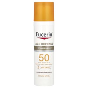 Eucerin Age Defense Protetor Solar Leve para o Rosto FPS 50 Sem Perfume 75 ml (25 fl oz)