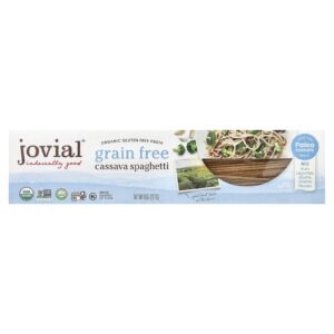 Jovial Macarrão Orgânico Sem Glúten Espaguete de Mandioca 227 g (8 oz)