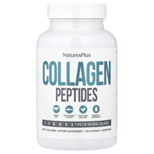 NaturesPlus Peptídeos de Colágeno 120 Cápsulas