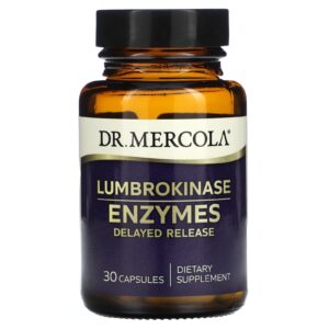 Dr. Mercola Enzimas de Lumbrokinase 30 Cápsulas