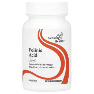Seeking Health Ácido Folínico 800 mcg 60 Pastilhas