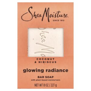 SheaMoisture Sabonete em Barra Brilho Radiante Coco e Hibisco 227 g (8 oz)