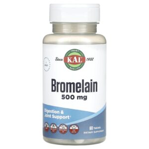 KAL Bromelaína 500 mg 60 comprimidos