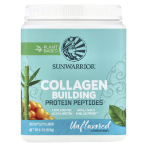 Sunwarrior Peptídeos de Proteína de Construção de Colágeno Natural 500 g (176 oz)