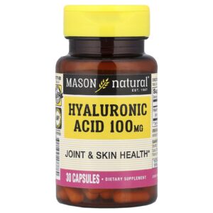 Mason Natural Ácido Hialurônico 100 mg 30 Cápsulas