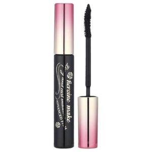 KissMe Heroine Make Máscara de Cílios Longo e Curvado Película Avançada 01 Jet Black 6 g (021 oz)