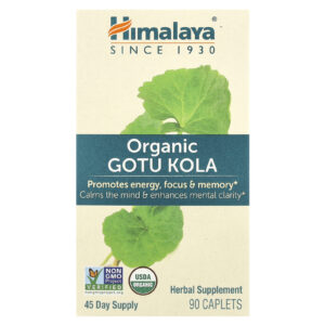 Himalaya Kola de Gotu Orgânica 90 Cápsulas