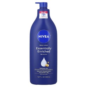 Nivea Loção Corporal Essencialmente Enriquecida Pele Seca a Muito Seca 500 ml (169 fl oz)
