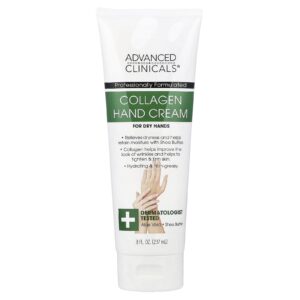 Advanced Clinicals Creme de Colágeno para as Mãos 237 ml (8 fl oz)