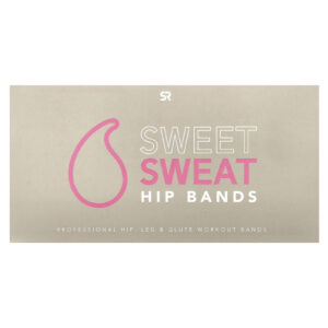 Sports Research Sweet Sweat Quadril Rosa 3 Bands