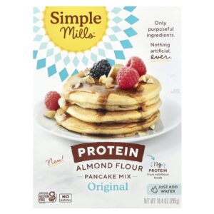 Simple Mills Mistura para Panqueca com Proteína e Amêndoa Original 295 g (104 oz)