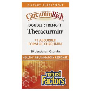 Natural Factors Theracurmin® 60 mg 30 Cápsulas Vegetarianas