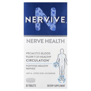 Nervive Saúde dos Nervos 30 Comprimidos