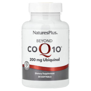 NaturesPlus Beyond CoQ10® Ubiquinol 200 mg 30 Cápsulas Softgel