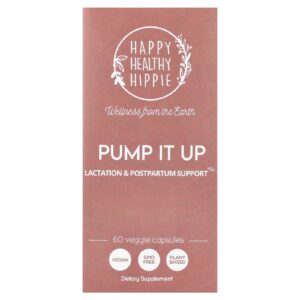 Happy Healthy Hippie Incremente Suporte ao Aleitamento e Pós-parto 60 Cápsulas Vegetais