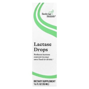 Seeking Health Gotas de Lactase 15 ml (1/2 fl oz)