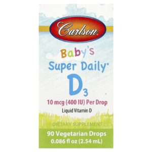 Carlson Babys Super Daily® D3 254 ml (0086 fl oz)