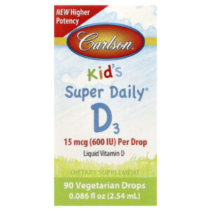 Carlson Kids Super Daily® D3 254 ml (0086 fl oz)