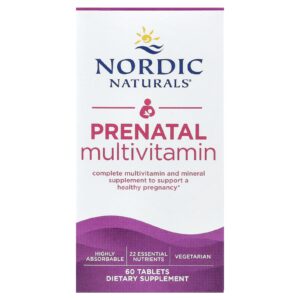 Nordic Naturals Multivitamínico pré-natal 60 comprimidos