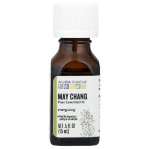 Aura Cacia Óleo Essencial Puro May Chang 15 ml (05 fl oz)