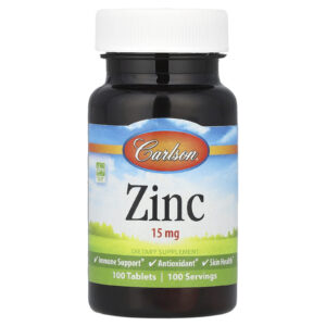 Carlson Zinco 15 mg 100 Comprimidos