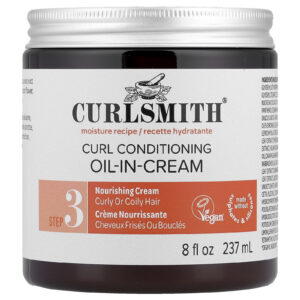 Curlsmith Óleo em Creme Condicionador para Cachos Para Cabelos Cacheados ou Espirais 237 ml (8 fl oz)