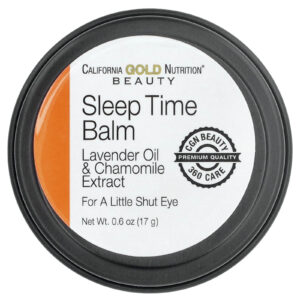 California Gold Nutrition Beauty Bálsamo para a Hora de Dormir Lavanda e Camomila 17 g (06 oz)