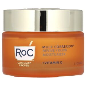 RoC Multi Correxion Creme para Reviver e Brilhar Hidratante + Vitamina C 48 g (17 oz)