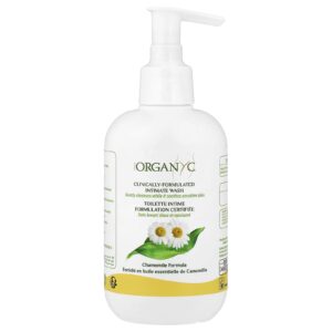 Organyc Sabonete Líquido Íntimo Fórmula de Camomila 250 ml (85 fl oz)