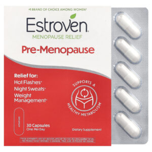Estroven Alívio da Menopausa Pré-Menopausa 30 Cápsulas