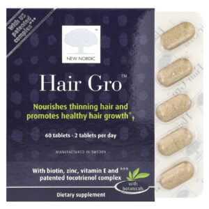 New Nordic Hair Gro 60 Cápsulas