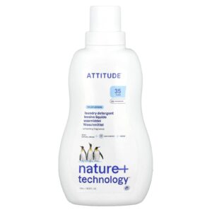 ATTITUDE Detergente para a roupa Flores Silvestres 35 cargas 105 l (335 fl oz)