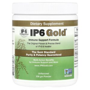 IP-6 International IP6 Gold® Fórmula de Suporte Imunológico em Pó Sem Sabor 308 g