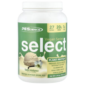 PEScience Vegan Series Select Plant Protein™ Indulgence de Baunilha 7965 g (175 lb)
