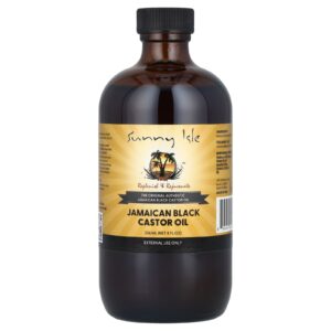 Sunny Isle Óleo de Rícino Preto Jamaicano 236 ml (8 fl oz)
