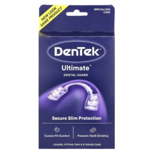 DenTek Ultimate™ Dental Protetor 1 Protetor + 1 Estojo de Armazenamento + 1 Bandeja de Fixação