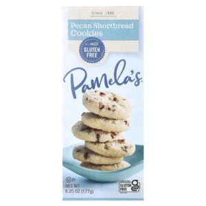 Pamelas Products Biscoitos Melhorados com Pecã 177 g (625 oz)