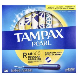 Tampax Pérola Normal Sem Perfume 36 Absorventes internos
