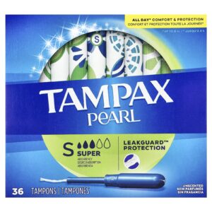 Tampax Pearl Super Sem Perfume 36 Absorventes Internos