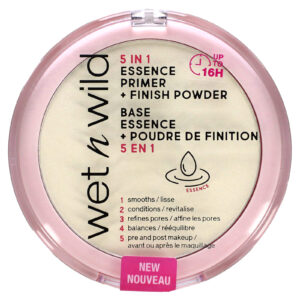 wet n wild Primer Essencial 5 em 1 + Pó Finalizador 75 g (026 oz)